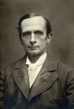 view Sir Morell Mackenzie. Photograph by Elliott & Fry.