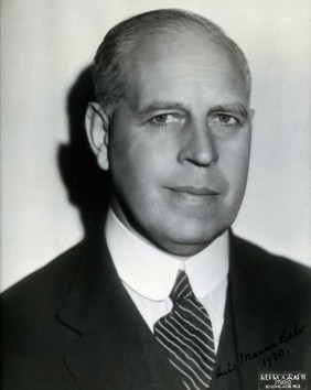 Sir Philip Henry Manson-Bahr. Photograph by Reprograph Studio, 1930.