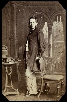 Sir Clements Robert Markham. Photograph.