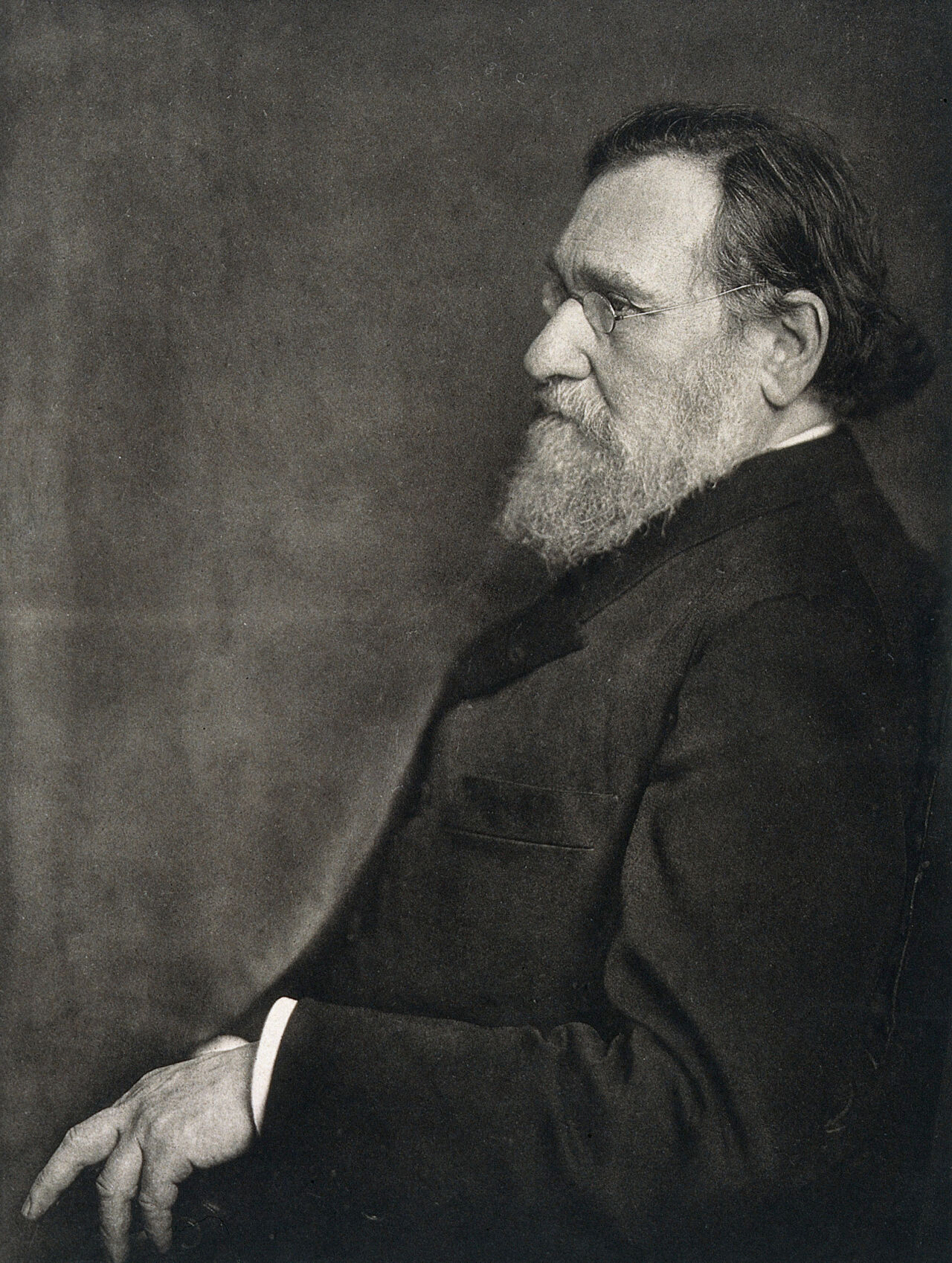 Elie Metchnikoff. Photogravure after Nicola Perscheid, 1907., by Nicola Perscheid