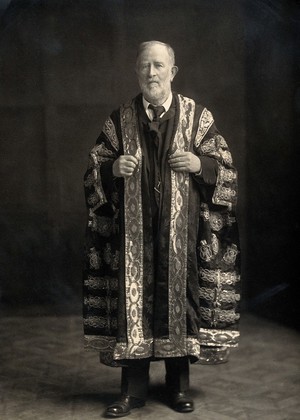 view Sir Norman Moore. Photograph by Elliott & Fry.