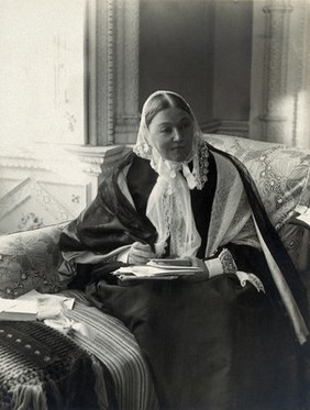 Florence Nightingale. Photograph by Millbourn.