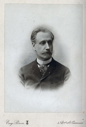 Alfred (?) Nachet. Photograph by Eug. Pirou.