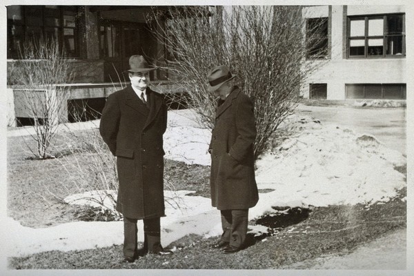 Thomas Nevin and Howard B. Fonda. Photograph.