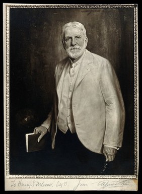 Alfred Everitt Orr. Photograph by Paul Laib after a painting.