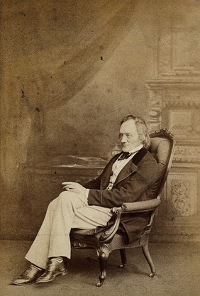 Sir Richard Owen. Photograph by Ernest Edwards (?).