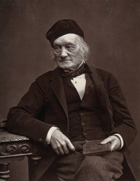 Sir Richard Owen. Photograph by Lock & Whitfield.