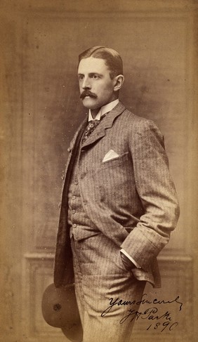 Thomas Heazle Parke. Photograph, 1891 (?).