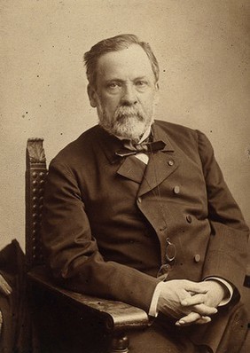 Louis Pasteur. Photograph by Nadar.