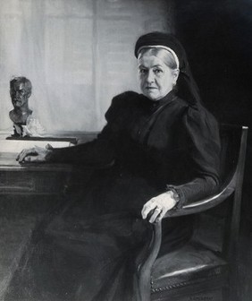 Marie Pasteur, Madame Louis Pasteur. Photograph after A. Edelfelt, 1899.