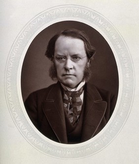 Lyon Playfair, 1st Baron Playfair. Photograph by Lock & Whitfield.