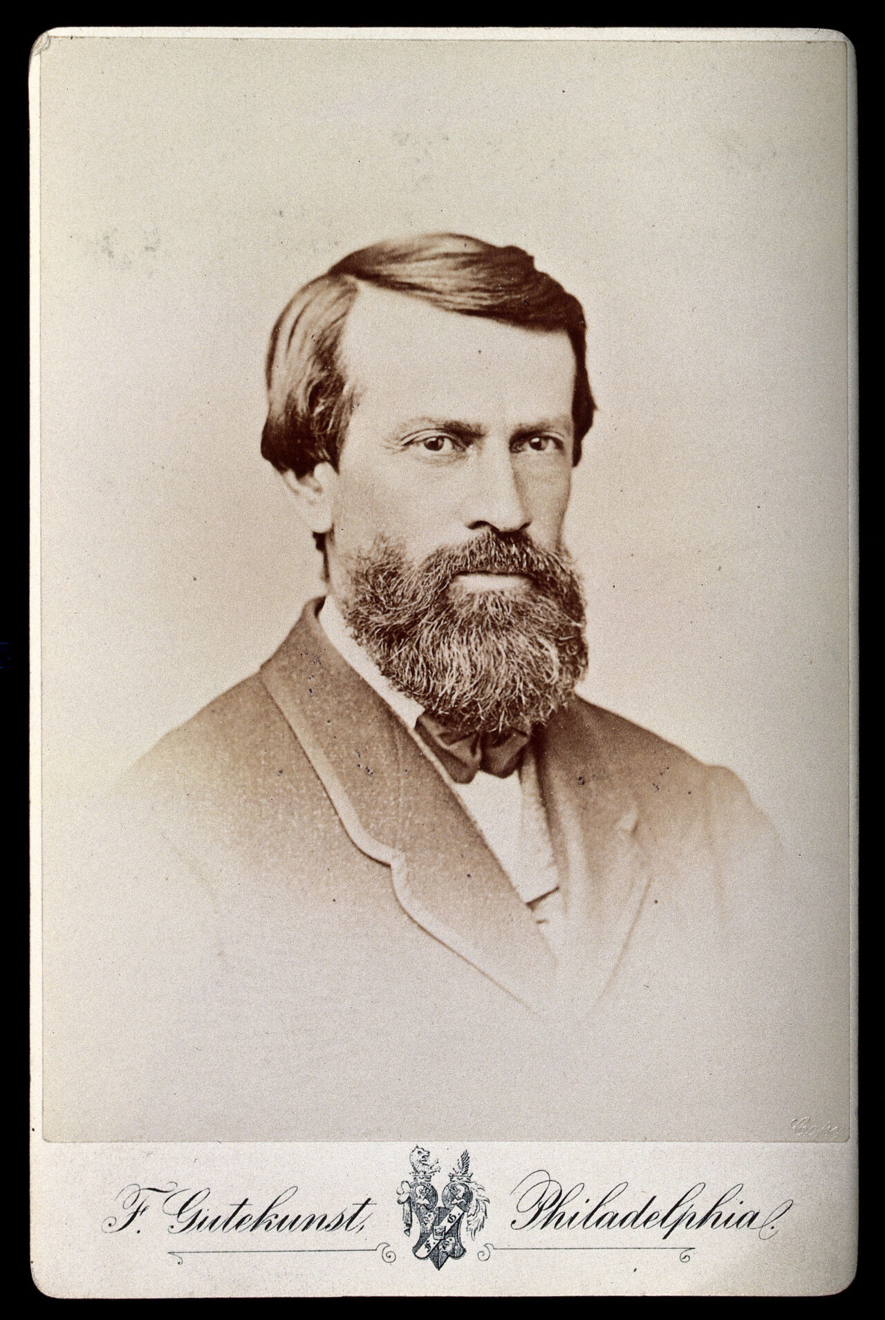William Procter Jr. Photograph by F. Gutekunst., 1800-1899, by Frederick Gutekunst