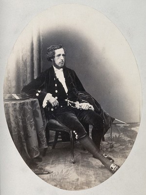 view Robert Hamilton Ramsay. Photograph by Moffat.