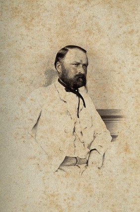 Georg Eduard von Rindfleisch. Photograph.