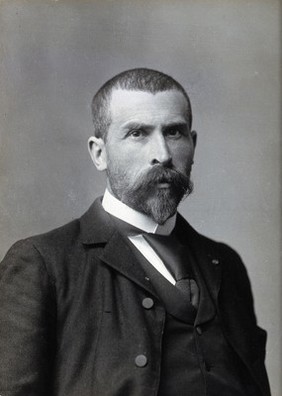 Pierre Paul Emile Roux. Photograph by Pierre Petit.