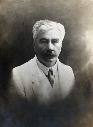 Sir Marc Armand Ruffer. Photograph.