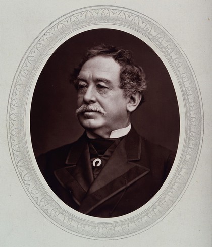 Sir William Howard Russell. Photograph by Lock & Whitfield.