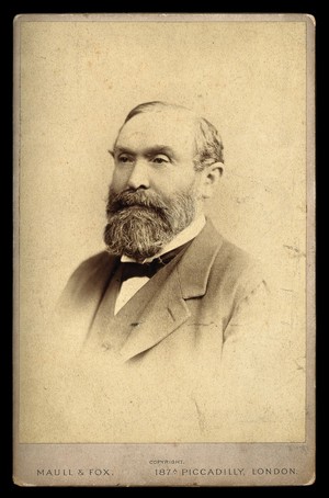 view William Rutherford. Photograph by Maull & Fox.