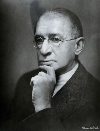 Oscar Menderson Schloss. Photograph after Fabian Bachrach.