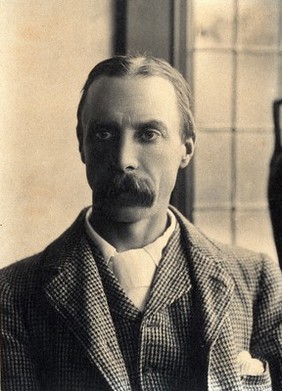 Sir Edward Albert Sharpey-Schafer. Photograph by Dr. Pope May, 189-.