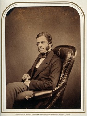 Sir Edward Henry Sieveking. Photograph by Maull & Polyblank.