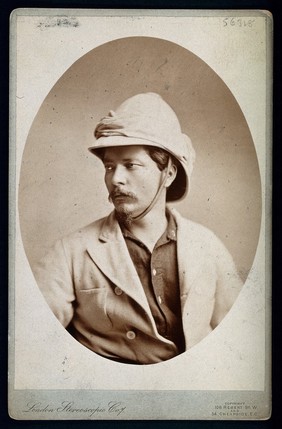 Henry Morton Stanley. Photograph by the London Stereoscopic & Photographic Company.
