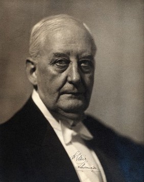 Sir St. Clair Thomson. Photograph by Elliott & Fry.