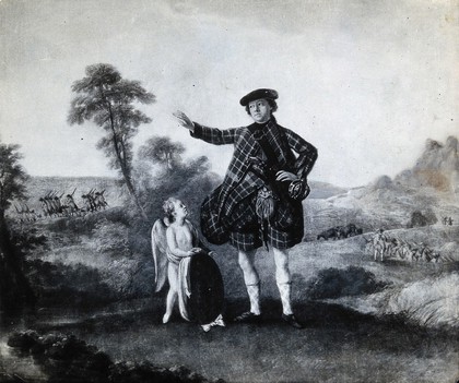 Sir Stuart Threipland. Photograph after a painting by W. Delacour.