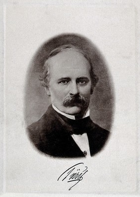 Ludwig Türck. Photogravure.