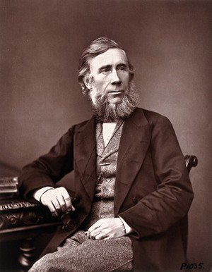 view John Tyndall. Photograph by Lock & Whitfield.