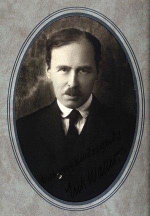 view Erik Waller. Photograph by G. L. Ander.