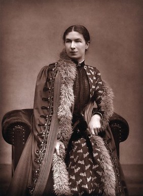 Mary Augusta Ward, Mrs Humphry Ward. Photograph by Barraud.