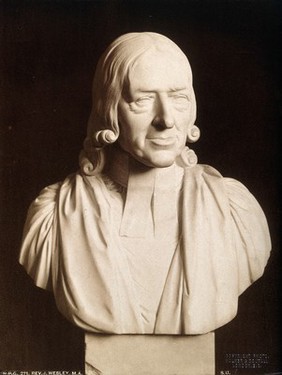 John Wesley. Photograph by Walker & Boutall.