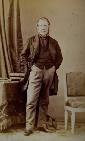 Thomas Wormald. Photograph by Disderi & Co. Ltd.