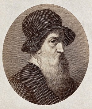 view Benvenuto Cellini. Photograph by Gustav Schauer after an engraving.