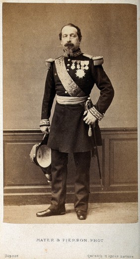 Napoleon III. Photograph by Mayer & Pierson.
