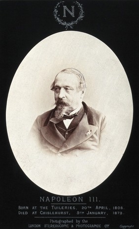 Napoleon III. Photograph by the London Stereoscopic & Photographic Coy.