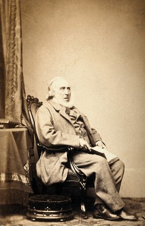 James Sheridan Knowles. Photograph by J. Douglas, Glasgow.