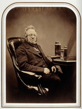 John Edward Gray. Photograph attributed to Maull & Polyblank.