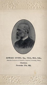 Edward Divers. Process print, 1902.