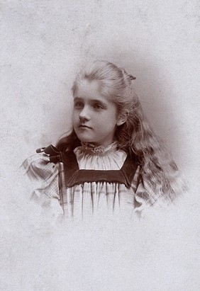 Louise Power. Photograph by F.G. Henning, 1896.