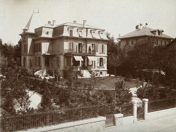 The Flückiger house, Bern. Photograph.
