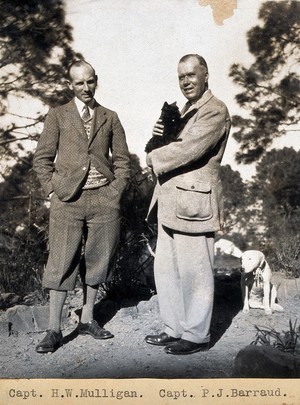 view Hugh Waddell Mulligan and Philp James Barraud. Photograph.