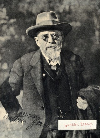 Giovanni Battista Grassi. Photograph, 1925.