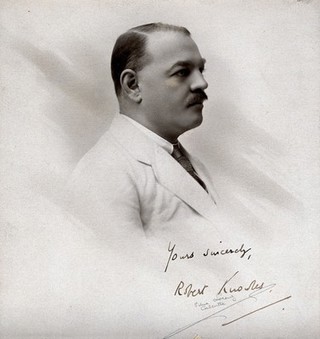 Robert Knowles. Photograph by Edna Lorenz, Calcutta.