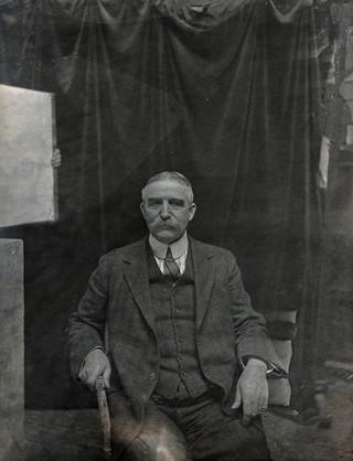 Henry Solomon Wellcome. Photograph, 1913.