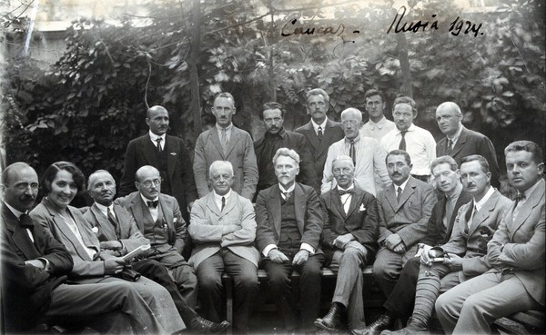 Malaria Commission of the League of Nations. Photograph, 1924.