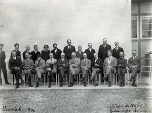 view Visit of the Malaria Commission of the League of Nations to Yugoslavia and Turkey. Photograph, 1924.