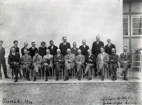 Visit of the Malaria Commission of the League of Nations to Yugoslavia and Turkey. Photograph, 1924.