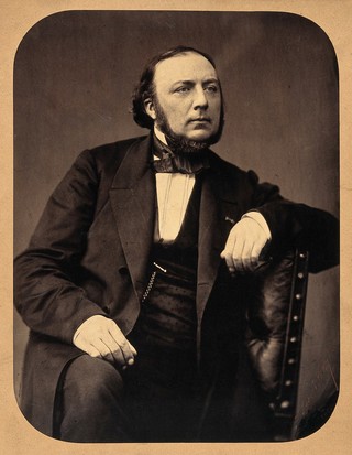 François Anthyme Eugène Follin. Photograph by Pierre Petit.